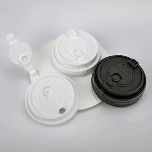 Couvercle jetable en plastique PP de 90 mm de qualité alimentaire, à ouverture facile, multifonctionnel, moulé par injection, pour bouchon de bouteille de café chaud - Product Image 3