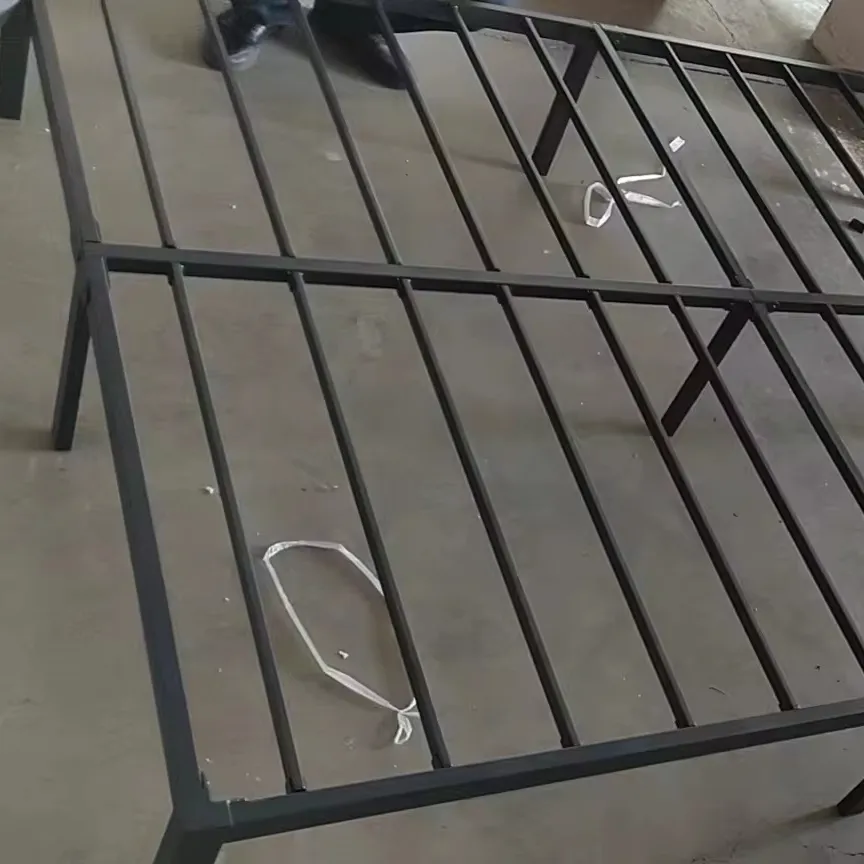 Mobili camera da letto-telaio del letto in metallo-semplice e atmosferico in metallo piattaforma telaio del letto Vietnam di alta qualità