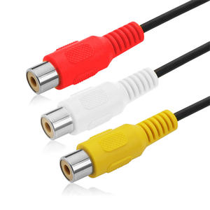Cable <span class=keywords><strong>de</strong></span> Extensión Oscm Estable <span class=keywords><strong>de</strong></span> 6 Líneas para Europa, Polonia, <span class=keywords><strong>Eslovaquia</strong></span>, Rojo, Blanco, Amarillo, Receptor <span class=keywords><strong>de</strong></span> TV - Product Image 2