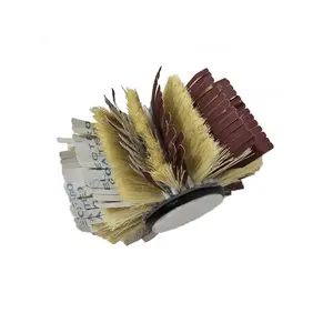 Rouleau de polissage en sisal d'Anhui, <span class=keywords><strong>brosse</strong></span> à tambour de ponçage pour meubles en bois - Product Image 1