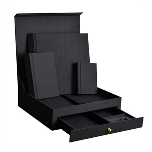 <span class=keywords><strong>Couverture</strong></span> <span class=keywords><strong>d</strong></span>'album <span class=keywords><strong>photo</strong></span> personnalisée 10 "+ A5 + A6 et boîte à tiroir unique avec espace USB - Product Image 1