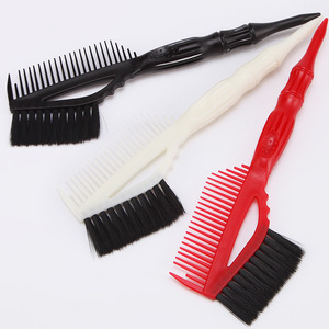Brosse colorante pour cheveux double face avec peigne, outil de salon en plastique pour tous types de cheveux - Product Image 5