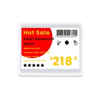 Supermarkt Elektronisch Schaplabel Digitaal Prijskaartje Barcode Display Draadloos E-Ink Prijsbord voor Winkelgang