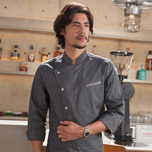 <span class=keywords><strong>Abiti</strong></span> <span class=keywords><strong>da</strong></span> <span class=keywords><strong>lavoro</strong></span> <span class=keywords><strong>da</strong></span> cucina a manica lunga di fascia alta <span class=keywords><strong>da</strong></span> uomo CHUYIBANG nuovo stile autunnale per ristoranti <span class=keywords><strong>Bar</strong></span> che cucinano alberghi <span class=keywords><strong>da</strong></span> forno - Product Image 2
