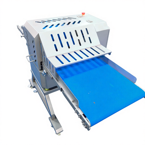 Nieuwe RuiCheng Commerciële Versvlees Kebab Visblokjes Snijmachine Rundvleesstrookjes Splitsende Vlees Snijder 304 RVS 1.5KW - Product Image 1