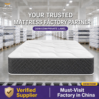 Matelas pliant professionnel pour hôtel, double, compressé sous vide, à ressorts ensachés et mousse à mémoire de forme, taille double, fabriqué en Chine, vente en gros