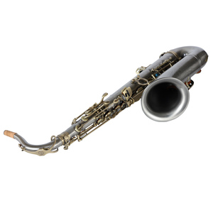 Saxophone ténor Bb fabriqué à Taïwan en nickel laqué, qualité professionnelle, son riche, valeur élevée et personnalisable - Product Image 1