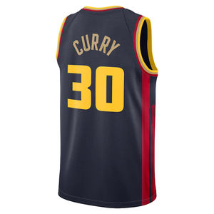 Maillot de basket-ball <span class=keywords><strong>Stephen</strong></span> Curry Golden State #30 pour hommes-Uniforme brodé et cousu City Classic Edition Wear avec logos - Product Image 6