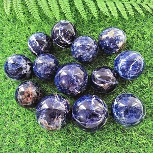 Vente en gros de sphères de sodalite de haute qualité, naturelles, polies et magnifiques, pour la décoration et les cadeaux - Product Image 5
