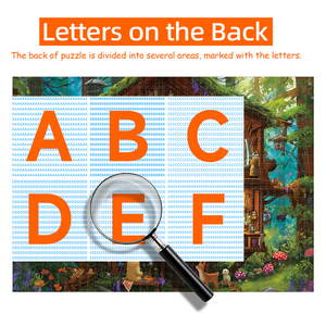 Puzzle <span class=keywords><strong>sur</strong></span> mesure de mille pièces, motif Cabane dans les Arbres Famille Ours, en carton gris, impression UV Heidelberg, SnugFit, sans bavures, plan complet, GreenBox, robuste - Product Image 4