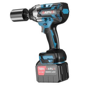 21V Lithium <b>Battery</b> Brushless Impact Wrench Large Torque Industrial Grade for Auto Repair Worker for DIY Projects - Product Image 4