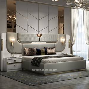 Turkish Style Luxury Wooden King Size Bedroom <strong>Sets</strong> Double Upholstered <strong>Bed</strong> Room Modern Wood Frame <strong>Full</strong> Home Bedroom Furniture <strong>Set</strong> - Product Image 3