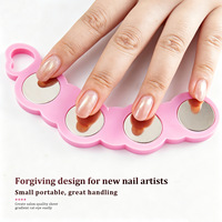 Outil magnétique pour ongles effet œil de chat dégradé français, aimant œil de chat pour nail art DIY, pour usage en salon de manucure