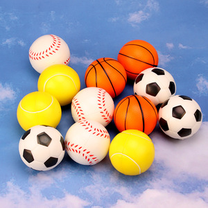 Jincan Convex Surface 63mm Sports PU <b>Ball</b> 4 Style Decompression Sponge Ventilation <b>Squeeze</b> Toys for Boys and Girls - Product Image 1