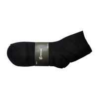 Fiable marque italienne approvisionnement direct respirant décontracté couleur noire Style régulier épaisseur épaisse chaussettes pour hommes pour l'été