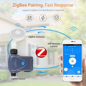 Arroseur intelligent extérieur Tuya Zigbee, irrigation automatique, compteur, minuterie en plastique, alimenté par 4 piles AA, 1 <span class=keywords><strong>zone</strong></span>, modèle <span class=keywords><strong>NEO</strong></span> NAS-WV05B2 - Product Image 4