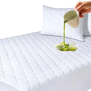 Bedbug Gratis Vinil Pelindung Anti Tungau dari Colchon, Penutup Kasur dengan Elastis Berlapis Microfiber Tahan Air