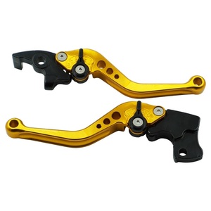 Palancas de Freno y Embrague Ajustables de 6 Velocidades de Aleación de Aluminio CNC para Motocicletas con Freno de Disco - Product Image 1