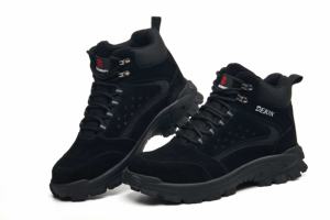 Zapatos de Trabajo Jungle <span class=keywords><strong>Lumberjack</strong></span> Negros de Caña Alta con Puntera de Acero y Suela Antipinchazos para Proteger el Pie - Product Image 2