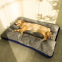 Nouvelle Arrivée Bon Prix Échantillon Gratuit Lit pour Animaux de Compagnie Dormant Amoureux des Chiens Moyens et Grands, Grand Canapé Épais pour Chiens