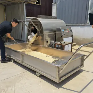 Industrial Nut Roasting Machine / Nut Roaster / Grain Roaster Machine