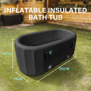 เครื่องทำความเย็นแบบพกพาสำหรับนักกีฬา ดีไซน์ใหม่ ใช้สำหรับการฟื้นฟูร่างกายด้วยการแช่น้ำเย็น พร้อมระบบโอโซน ใช้ระบบทำความเย็นด้วยน้ำ พร้อมตัวกรอง - Product Image 2