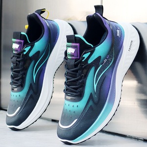 Nuevos zapatos deportivos modernos y casuales, zapatos de malla transpirable para hombre, zapatos para correr ligeros y a la moda, y zapatos cómodos. - Product Image 3