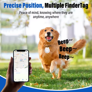 Hot Bán 2024 Mini <span class=keywords><strong>GPS</strong></span> Tracker Định Vị Công Cụ Tìm Điện Thoại Chống Mất Thiết Bị Mfi 'Tìm Mình' Thẻ Tương Thích Di Động Thông Minh Nhựa Trẻ Em - Product Image 3