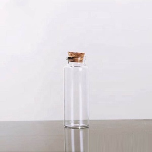 Venta al por mayor de tubos de ensayo de vidrio transparente personalizables con tapa de corcho para almacenamiento de dulces, granos, especias y <span class=keywords><strong>cocina</strong></span> (serigrafía) - Product Image 5
