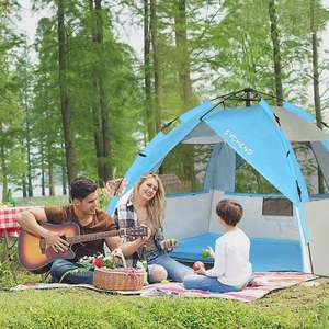 Tienda de playa portátil de un dormitorio de Venta caliente personalizable y de apertura rápida para acampar con protector solar - Product Image 6