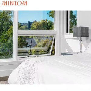 Phong cách hiện đại hợp kim nhôm hai lớp kính cường lực chống mưa cửa sổ mái hiên sang trọng - Product Image 1