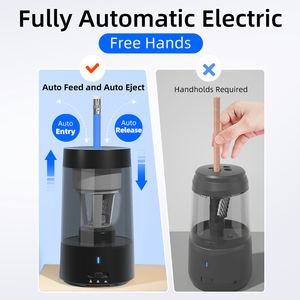 Fournisseur d'usine, <span class=keywords><strong>taille</strong></span>-<span class=keywords><strong>crayon</strong></span> automatique électronique moderne, construction en plastique et en métal, couleur personnalisée pour l'école - Product Image 5