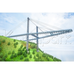 Pont suspendu en verre pour paysage de montagne, grand parc d'aventure en plein air, divertissement, personnalisé pour les sites commerciaux - Product Image 5