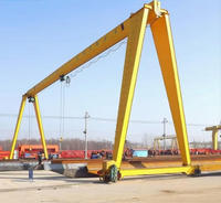 Faisceau de levage un cadre 1-5t Mini grue à portique Petite grue à portique portable mobile avec palan à chaîne