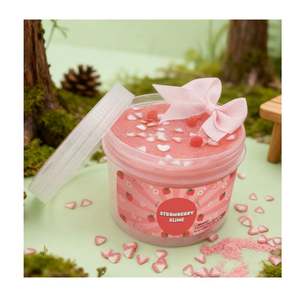 Cotton Clay DIY <b>Craft</b> Sensory Play Set Mixed Pastel Textures Crunchy Beads Smooth Touch <b>Foam</b> Clay Modeling Handmade Slime Fun - Product Image 1