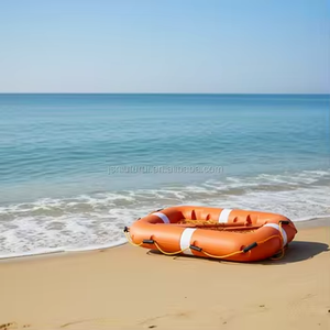 نوفوروي عوامة نجاة برتقالية محمولة عالية الطفو لـ 10 أشخاص، منتج أمان مائي من الفوم - Product Image 3