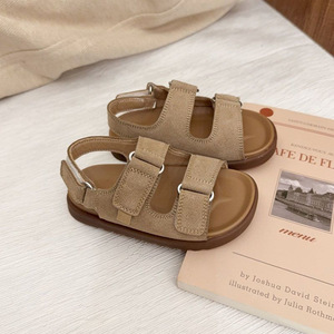 Nuovi <span class=keywords><strong>Sandali</strong></span> <span class=keywords><strong>Estivi</strong></span> Coreani 2025 per Bambini <span class=keywords><strong>e</strong></span> Bambine, <span class=keywords><strong>Scarpe</strong></span> Casual con Suola Morbida <span class=keywords><strong>e</strong></span> Punta Aperta, Chiusura Slip-On per Uso in Spiaggia - Product Image 4