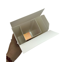 Boîte à cartes personnalisable avec séparateurs Compartiments réglables pour les pièces d'outils de collection Boîte en papier