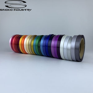 Pita Satin Natal 20mm Kustom, Pita Satin Poliester 2cm yang Dapat Dicuci, Elegan, untuk Pembungkus Kotak Hadiah - Product Image 6