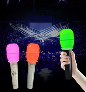 Micrófono de Control Remoto de Plástico con Logotipo Personalizado, Barra de Luz LED, Decoraciones Luminosas Portátiles, Únicas y Creativas para Conciertos - Product Image 2
