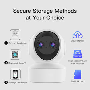 CS49D telecamera interna Wifi Video chiamata IP telecamera domestica PTZ wireless baby monitor telecamera interna - Product Image 5