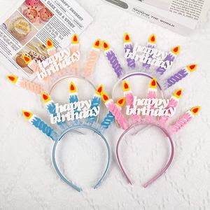 Serre-têtes scintillants en forme d'étoile, coloris arc-en-ciel, à paillettes liquides, pour enfants et filles, taille unique, pour fêtes, vente en gros - Product Image 6