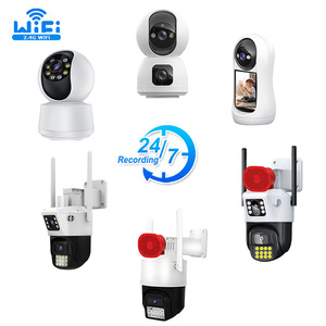 Caméra IP 4G HD 6MP 4K extérieure étanche avec vision nocturne, suivi mobile bidirectionnel PTZ et stockage cloud - Product Image 1
