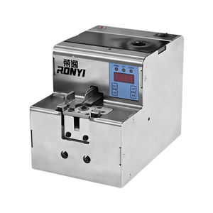 RONGYI الفولاذ المقاوم للصدأ رمادي جديد قابل للتعديل سرعة دوارة مستطيل مغذي 2 طبقات 1 سنة الضمان L82 * W122.4 * H149.4 - Product Image 1