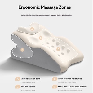 New Design Memory Foam Core Bed Sleeping Comfort Sleeping Lumbar Pillow for Home and Office Use - Product Image 3