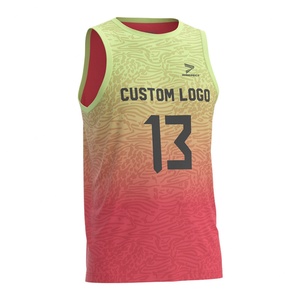 Camiseta Deportiva de Secado Rápido con Estampado por Sublimación en Degradado, Uniforme de Voleibol para Hombre - Product Image 5
