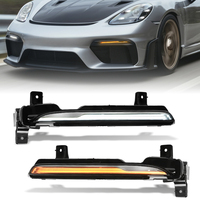Feux de jour à LED DRL pour Porsche 718 2017-2022, en stock, pour pare-chocs avant, clignotants, feux antibrouillard