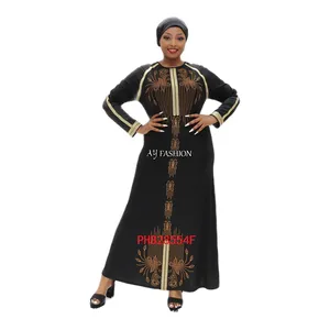 Islamic Clothing Dubai abaya Embroidery Africa Noble abaya slip muslim dress