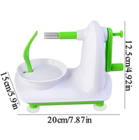 Hand Fruit Peeling Machine Handleiding Goedkope Apple Peeler Corer Slicer Groente Aardappel Fruit Dunschiller