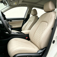 Housses de siège auto en cuir NAPA imperméables sur mesure OEM pour Civic A7 K5 - Protection toutes saisons